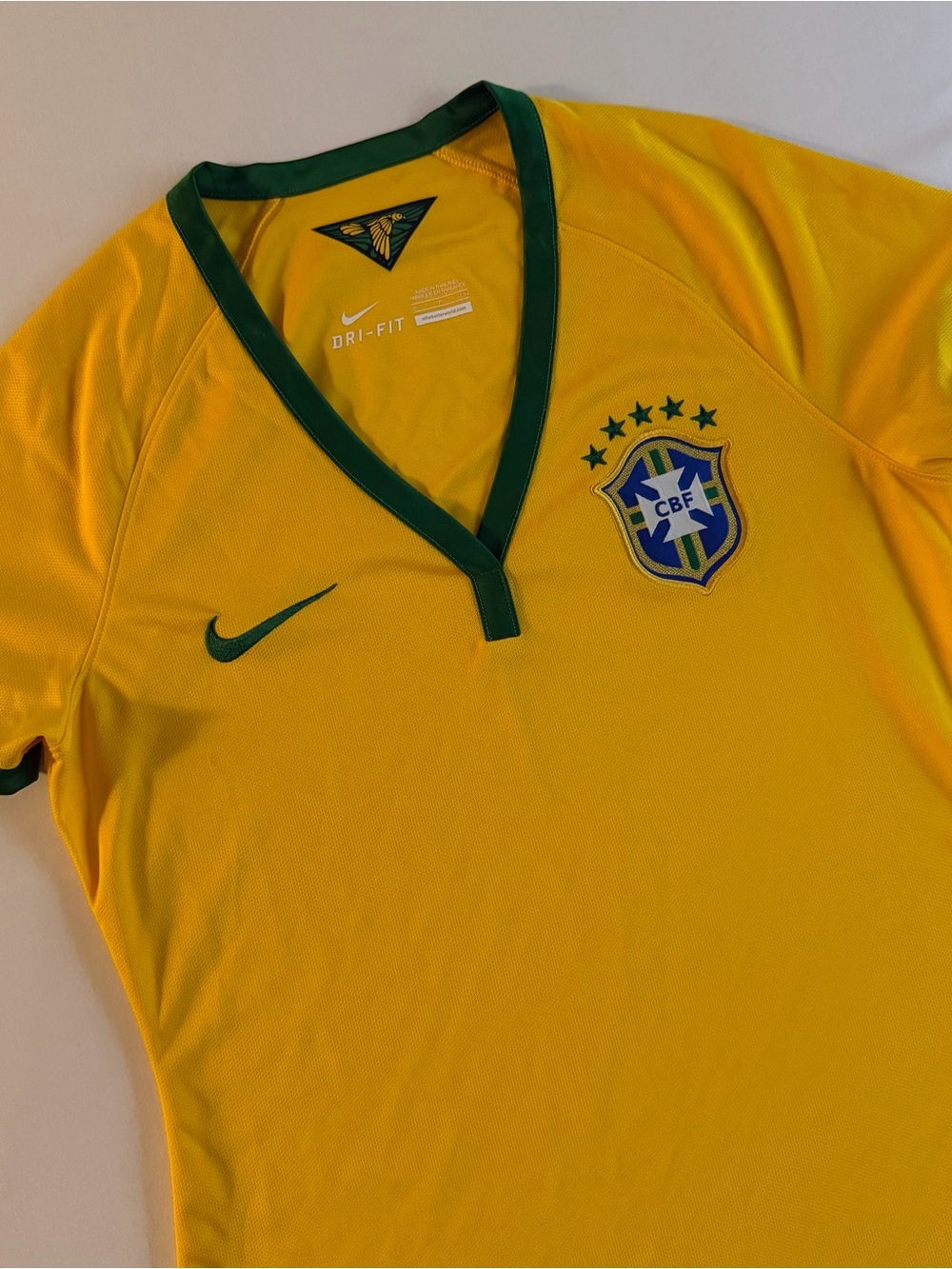 Nike Brazil National Team Jersey Women S SLIM World Cup Soccer
